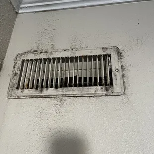 Upstairs Hallway AC grille