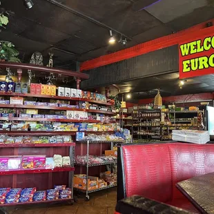 Polish food shop. Deli, frozen pierogies, groceries.