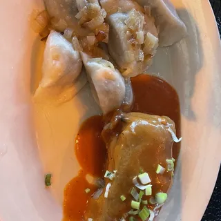 Stuffed Cabbage Roll & Pierogi (Golabek & Pierogi)