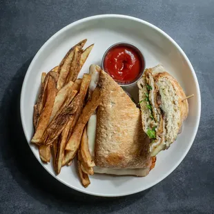Schnitzel sandwich