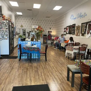 Inside