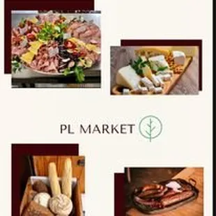 a variety of food items