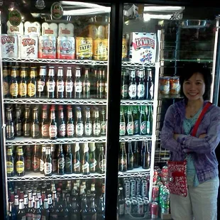 Large Polish beer selection. Cute Vietnamese girl not included.