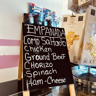 Empanada menú