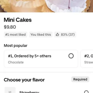 Mini Cakes