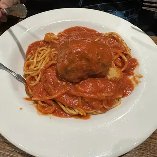 Spaghetti Soprano with Meat Balls