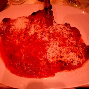 Bone in Veal Parmigiana