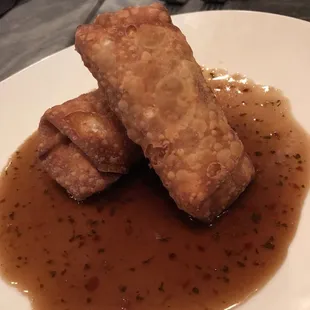 Homemade Duck Egg Rolls, yummy!