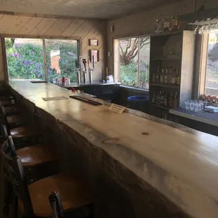 Full bar with cold beer on tap!