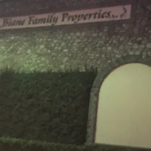 the entrance to the winery