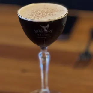 Espresso Martini!  Delicious!