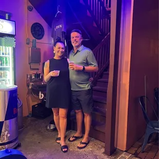 Us taking our millionth picture or so it seems