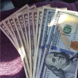 It's place award $$$$$$