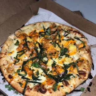 Small Sriracha Shrimp Pie