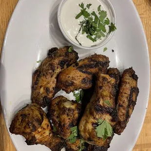 Char Grilled Hot Wings