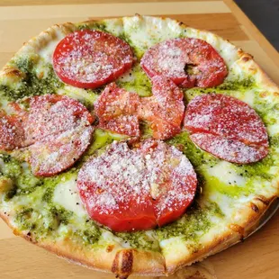 pizza, food