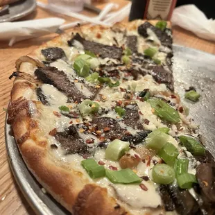 pizza, food