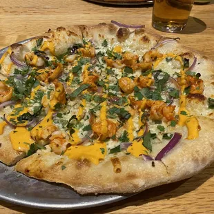 Sriracha Shrimp Pie
