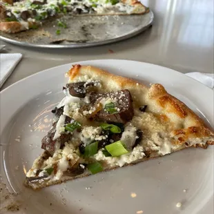 GF Steak &amp; Mushroom Pie with feta instead of Gorgonzola