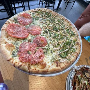Heirloom &amp; street corn pie.