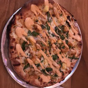 Small Sriracha Shrimp Pie