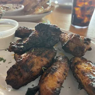 Char Grilled Hot Wings