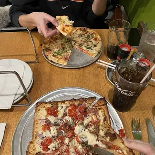 Sm. Margherita Pie, @GF Peppadew Pie