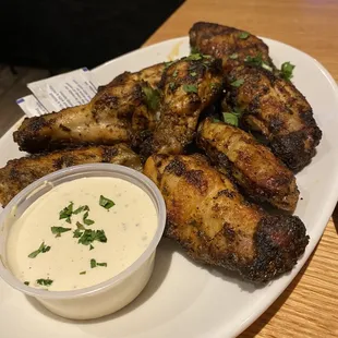 Char Grilled Hot Wings