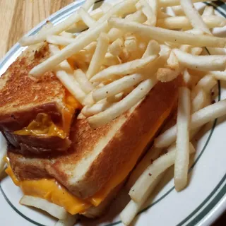 Grilled Cheese with Fries