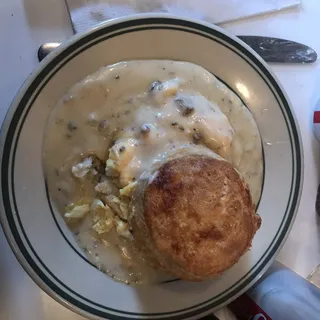 Biscuit with Jelly & Cream Cheese