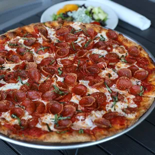 pizza, food