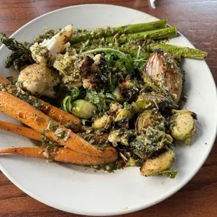 Roasted veggies