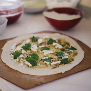 Pizza prep