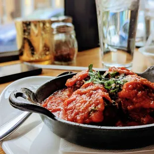 Stuffed meatballs! Perfect!