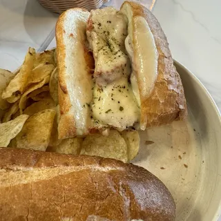 Meatball Parmigiana Sub