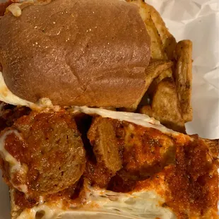 Meatball sub (small order)