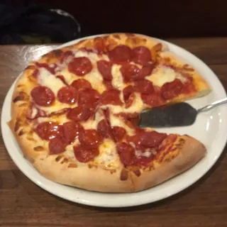 Plated Pizza