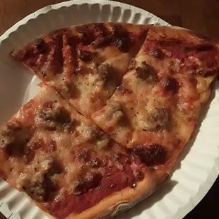 Cold pizza