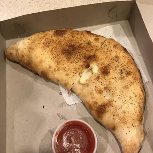 Small calzone. So good!