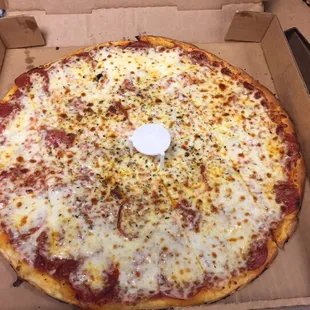 Yummy party cut pizza