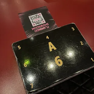 02/13/2024 our upgraded table...thank you staff!