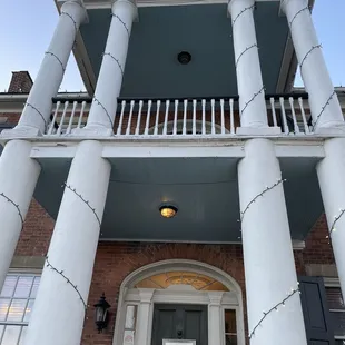 outside