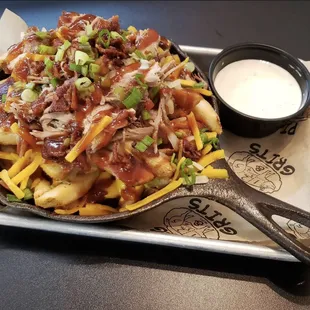 BBQ BACON CHEESE FRIES