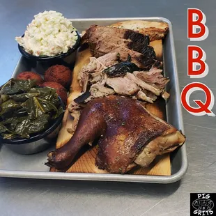 Pig &amp; Grits Sampler