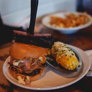 WAPer sandwich - stabbed with a ribby