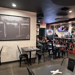 Inside seating area. They have outside seating area too!