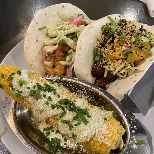 Shrimp and Sausage Taco