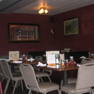 sushi and sashimi, interior