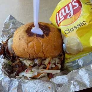 Pulled pork deliciousness