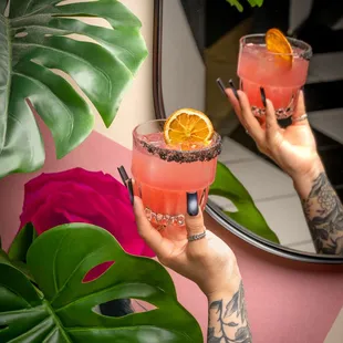 Pig Latin - Prickly Pear Margarita